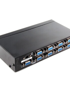 丰杰 FJ-3508 VGA分配器1进8出 VGA分屏器1分8 VGA一进8出 350MHZ