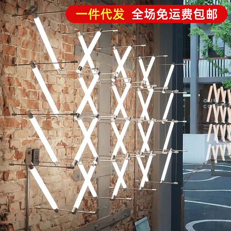 马扎灯吊灯餐厅咖啡厅吧台酒吧展厅售楼部个性创意艺术设计师造型