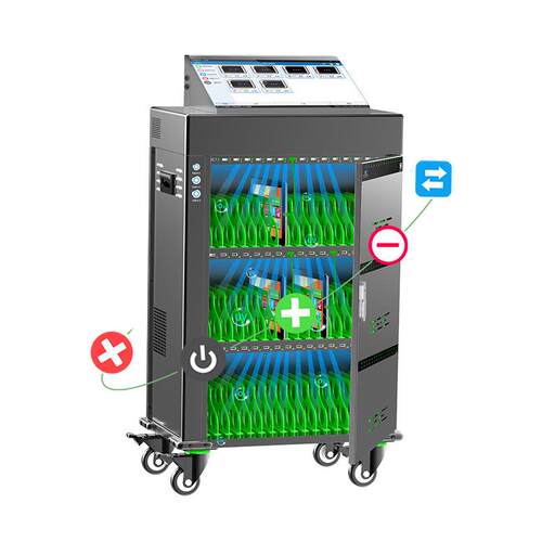 控触控一体平JTSync48板充电柜 触管控文c件分充发集中电JTSyn48