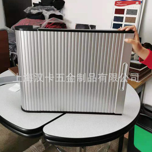 手动式卷帘门厨房传菜间百叶窗折叠门洞口推拉门出餐口遮挡帘