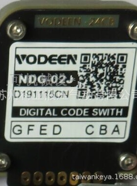 波段开关VODEEN-24B/24CB VODEEN-12B/12CB NDG-01J/02J/01N/02N