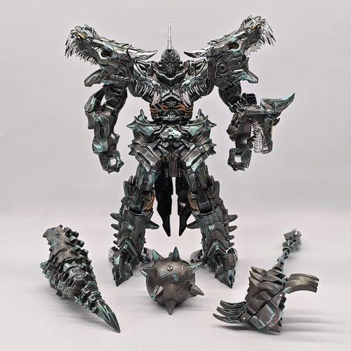 百微TW-1034钢索领主 变5电影版 战损原大钢索SS 恐龙变形