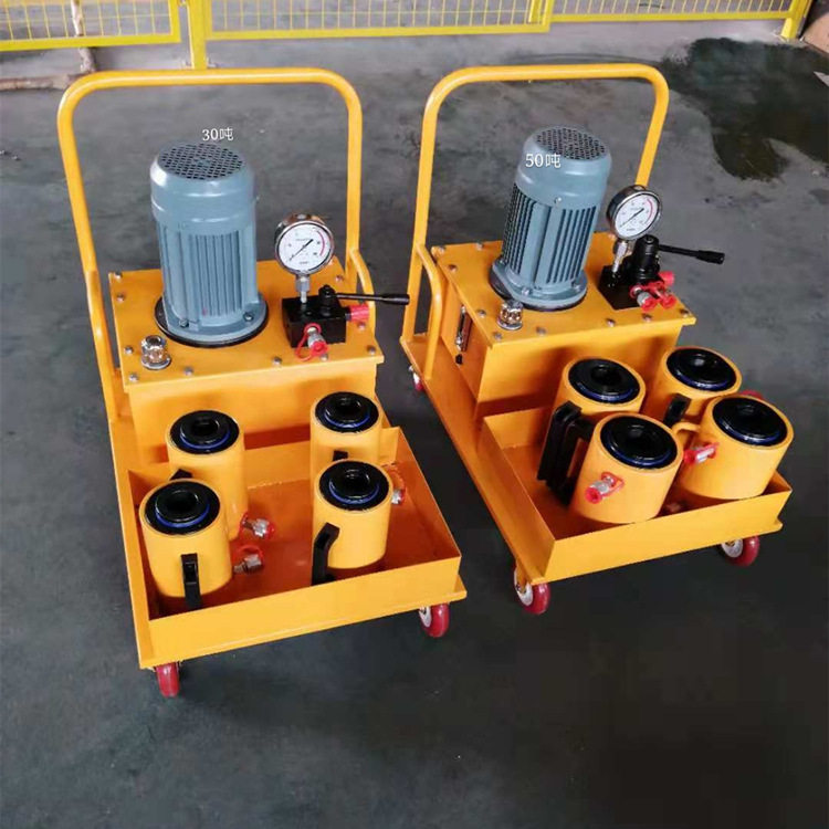 聚仁电动液压板换夹紧器液压换热器拆装扳手板换夹紧器机器设备