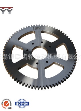 用于纺织机械20CrMnMoA 渗碳淬火+磨齿AGMA 12级 硬齿面磨齿齿轮