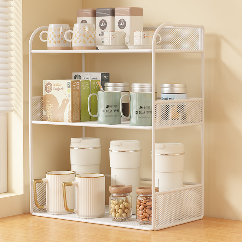 杯架杯子置物架桌面水杯茶杯放咖啡杯整理架子盒茶水吧餐桌盘