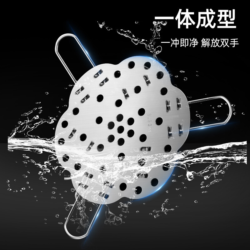 304多功能蒸架可折叠伸缩蒸格厨房加厚蒸笼架高脚隔水蒸盘架锅垫