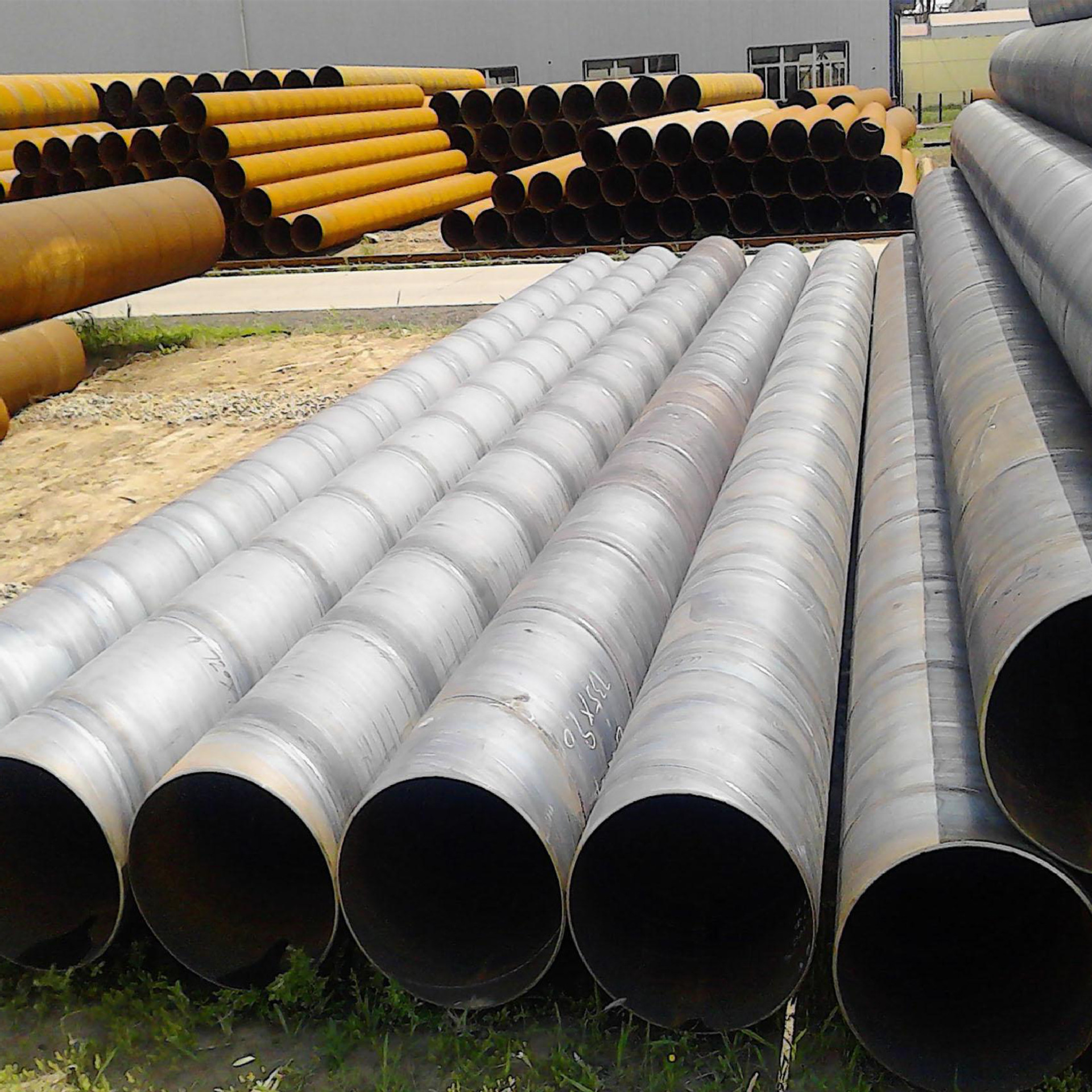 批发大口径厚壁螺旋钢管 小口径螺旋管 污水处理管道用防腐螺旋管