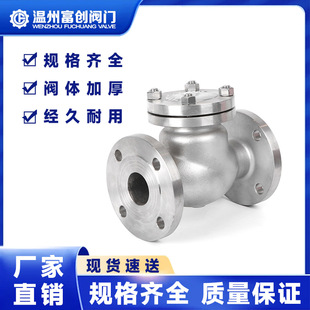 止回阀门厂 止回阀旋启式 厂家直供304不锈钢卧式 止回阀法兰式