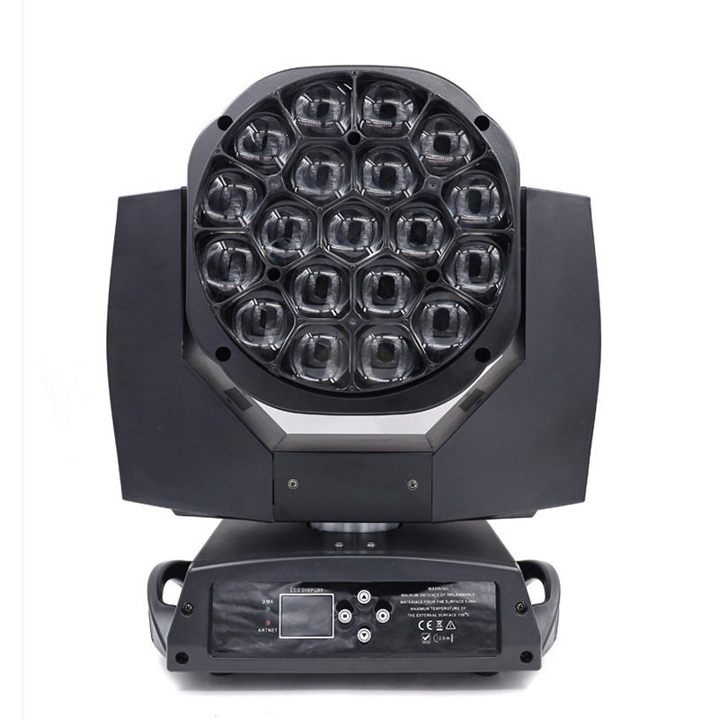 led19颗调焦摇头染色灯LED帕灯四合一舞台灯光酒吧婚庆宴会厅