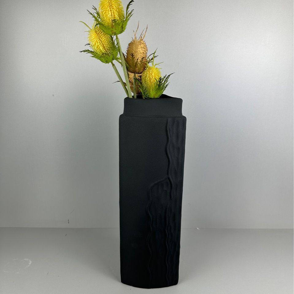 陶瓷落地高简约现代黑色白色北欧欧式干花法式插花客厅摆件大花瓶,模玩/动漫/周边/娃圈三坑/桌游,文化/体育周边,淘宝优惠券,粉丝福利购,淘宝优惠卷