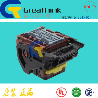 64321-1011 643211011MOLEX原厂.635mm, 1.50mm, 2.80mm, CMC 53P