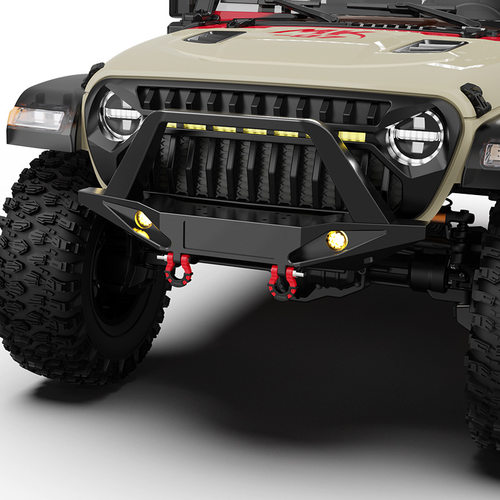 MK07/JK07Pro金属升级件 6061铝合金CNC短前杠【雷拉洛&HZModel】