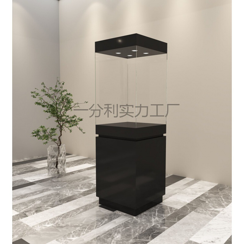 木质珠宝玉器文物展柜博物馆展台陈列柜古董玻璃展示柜产品柜