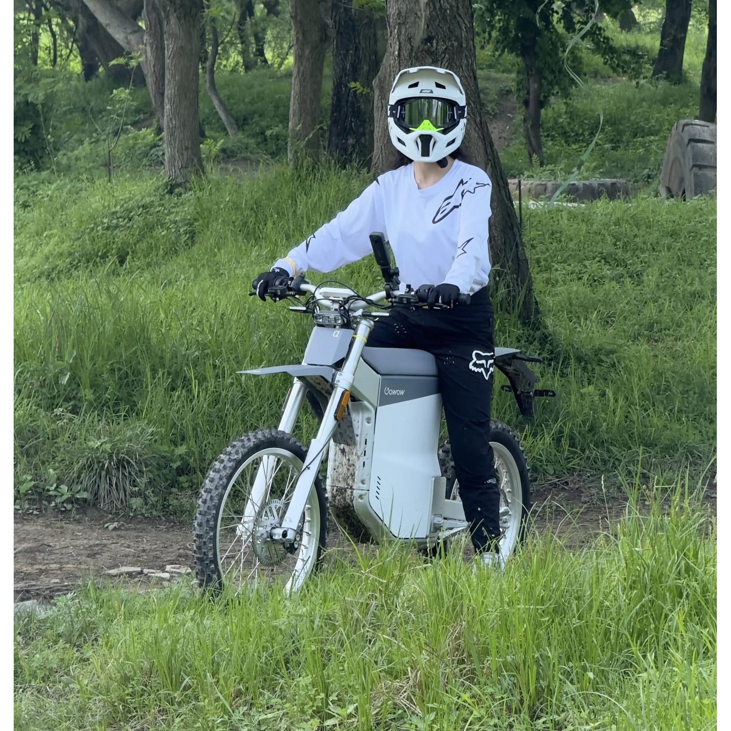夏季新款摩托车骑行服速降服山地越野车赛服长袖速干衣T恤男