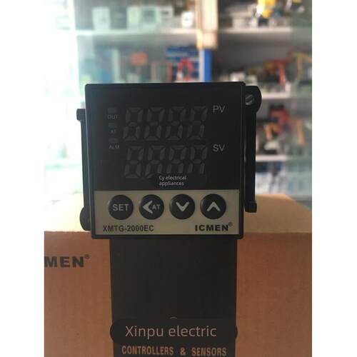 信普电气ICMEN温控表XMTG-2000EC 2901EC智能温度控制器K型400℃