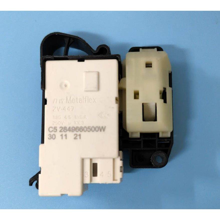 适用于 倍科 滚筒洗衣机C5 2849660500W门锁配件