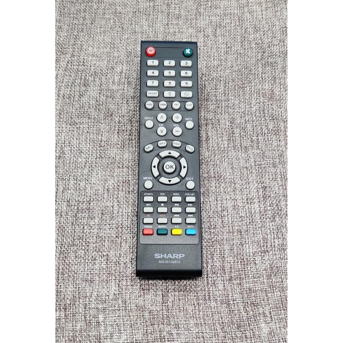 Sharp TV iDTV Remote Control 845-051-02B13原廠電視搖控器