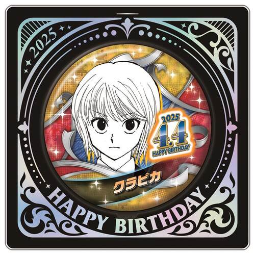 hobbybox jcs限定 全职猎人 酷拉皮卡 2025生日吧唧 立牌 现货