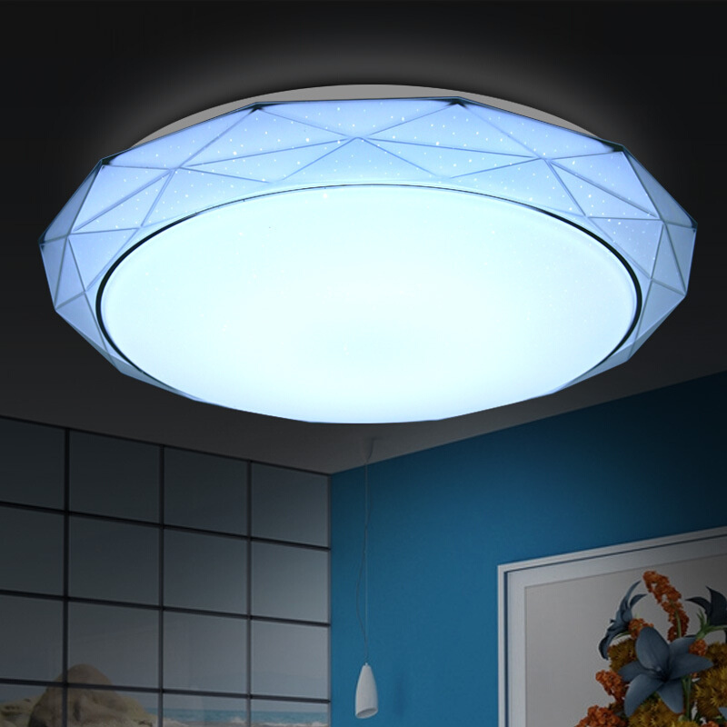 led吸顶灯现代简约卧室客厅灯书房2017新款亚克力灯具厂家批发价