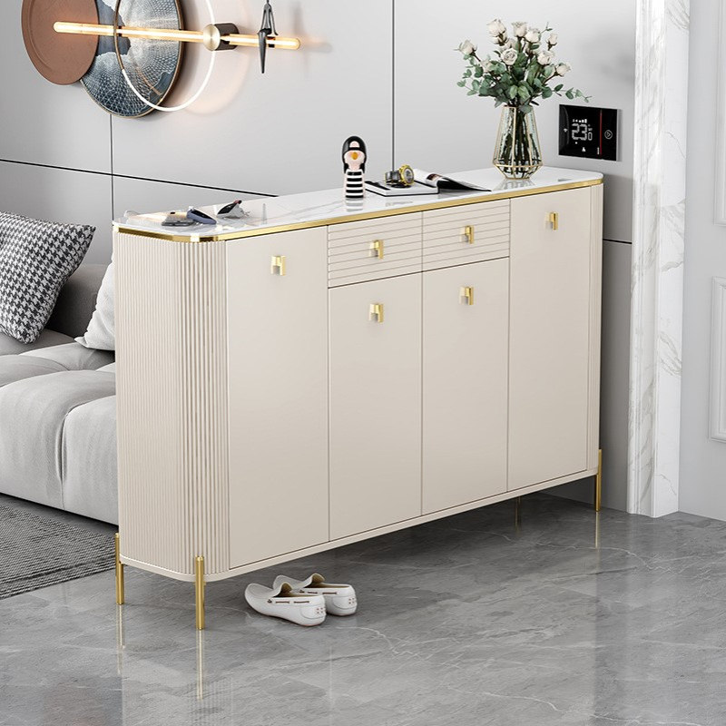 轻奢鞋柜家用门口现代简约大容量储物柜新款入户门厅玄关隔断柜子