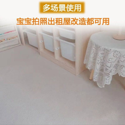 地垫全铺灰色4米宽铺地垫毯客厅耐脏卧室商用拍照大面积房间一件