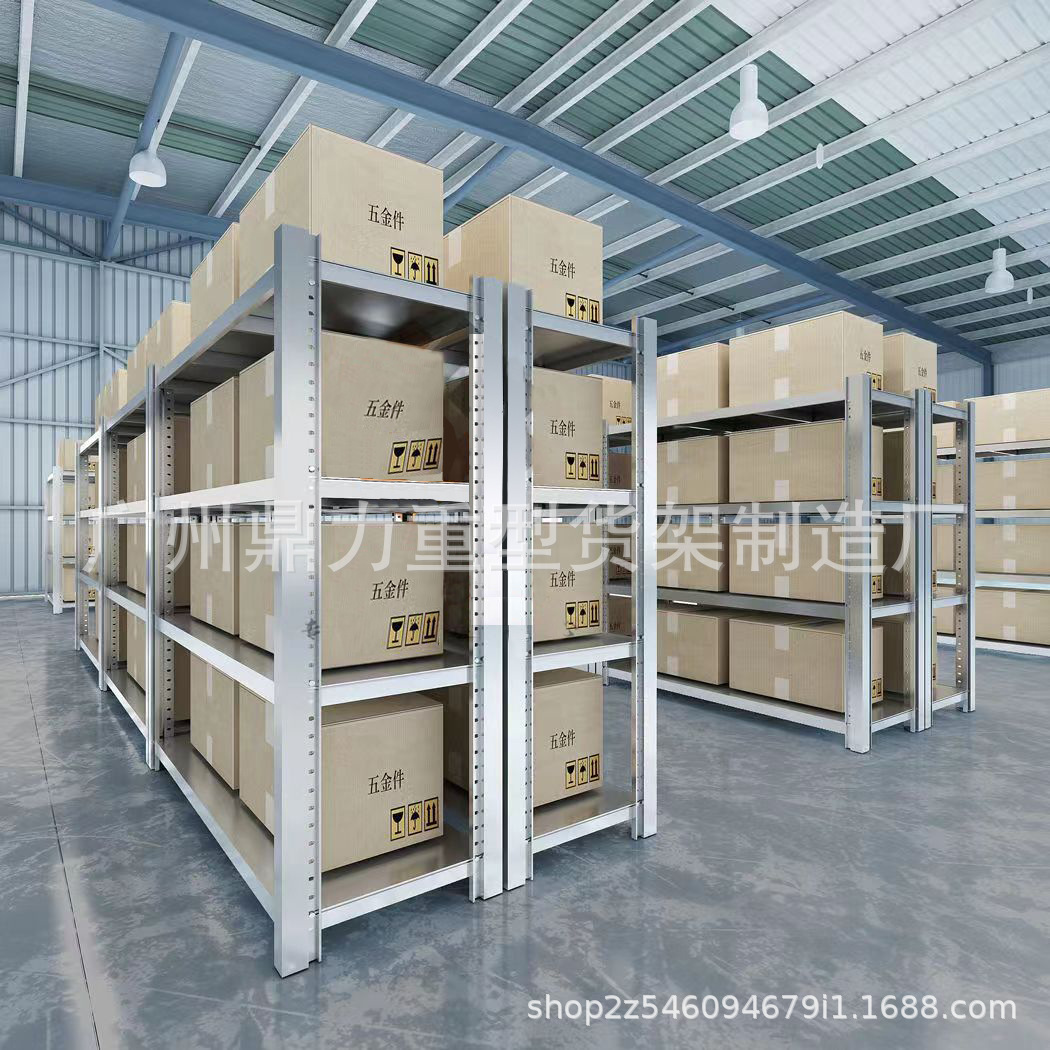 不锈钢重型货架带轮子置物架商用多层移动家用冷库可调节