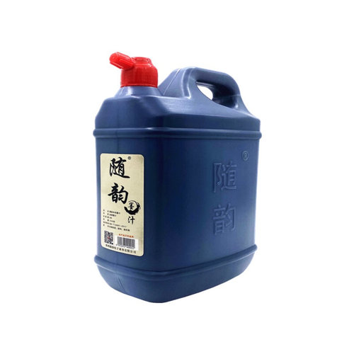 随韵墨汁书法专用大桶油烟墨液培训班国画练习创作弹线大容量墨水
