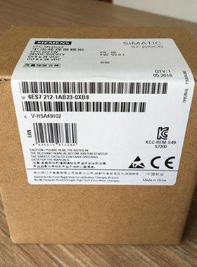 S7-200CN 6ES7212-1AB23-0XB8 CPU222 DC/DC/DC,8输入/6输出