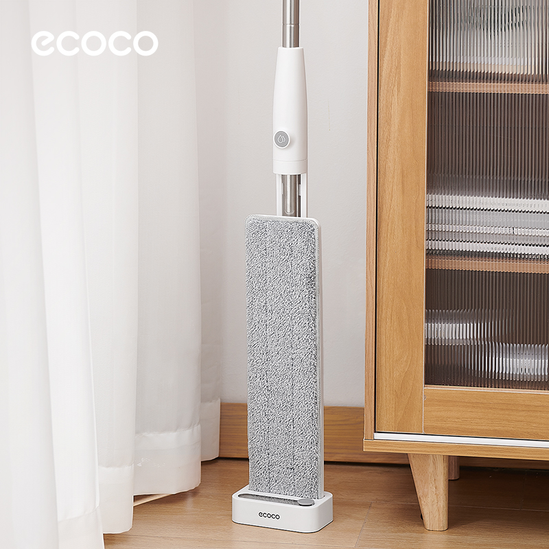 ecoco平板拖把懒人家用一拖净2025新款干湿两用拖免手洗拖地神器