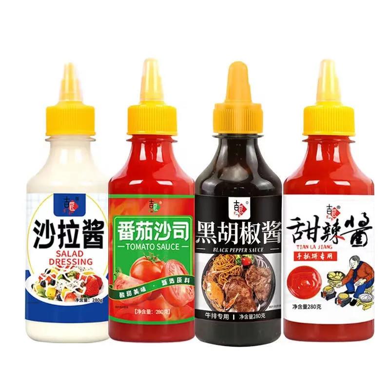 新货番茄酱280克甜辣黑胡