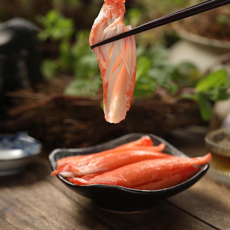 正宗手撕蟹柳棒肪鳕鱼寿司