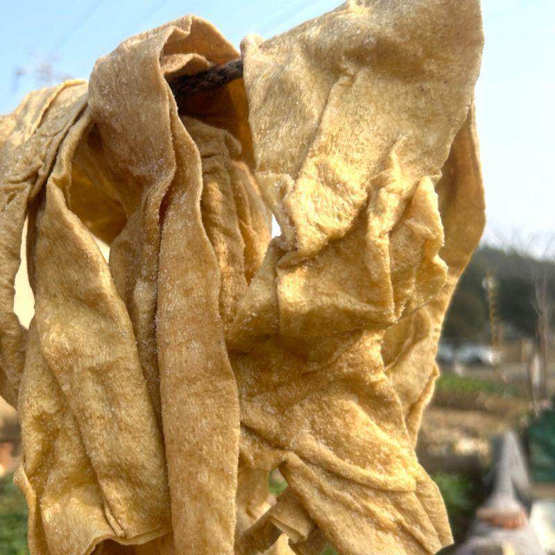 正宗老豆皮加厚老式蛋白肉