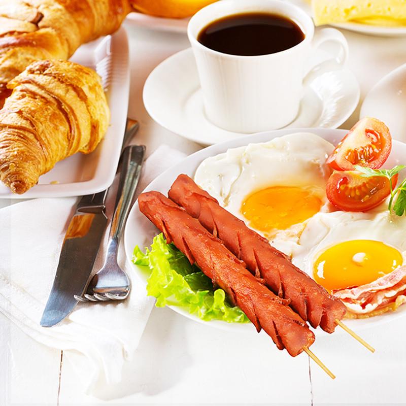 正宗风味鸡肉肠25g*8支/袋鸡肉火腿肠香肠淀粉肠零食煎炸泡面