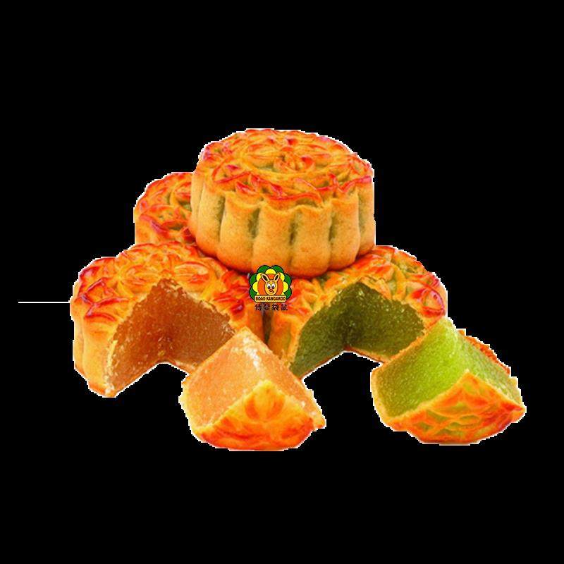 正宗迷你小月饼散装多口味 水果味哈密瓜凤梨香橙广式中秋糕点心