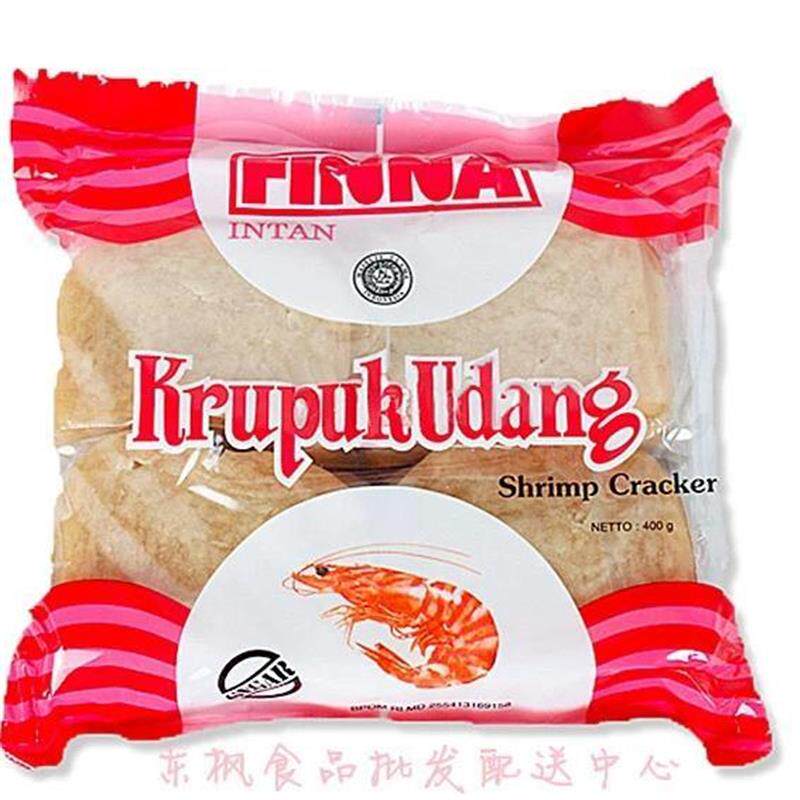 新货进口印尼菲那特级虾片 400g印尼虾肉虾片 大虾片龙虾片炸