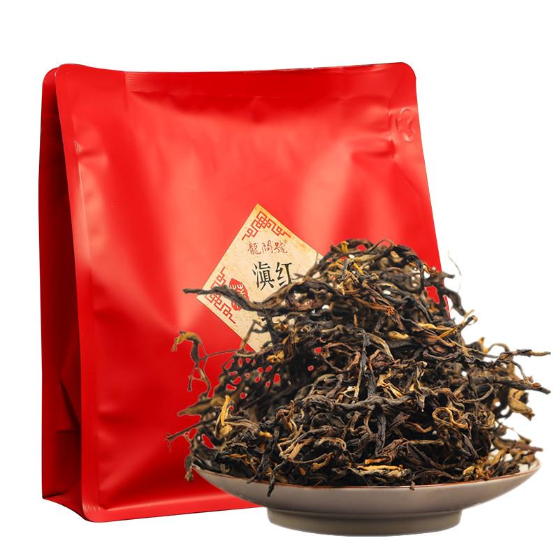正宗2025新茶云南凤庆古树滇红茶晒红金芽口粮茶蜜香滇红茶