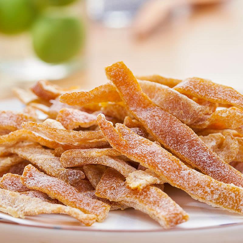 正宗盐津陈皮500g九制陈皮袋装桔子皮干即食老陈皮丝小零食酸