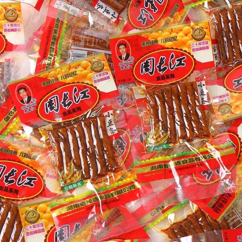 正宗小豆条麻辣豆筋辣条小零食小吃牛筋儿时相思卷90后休闲