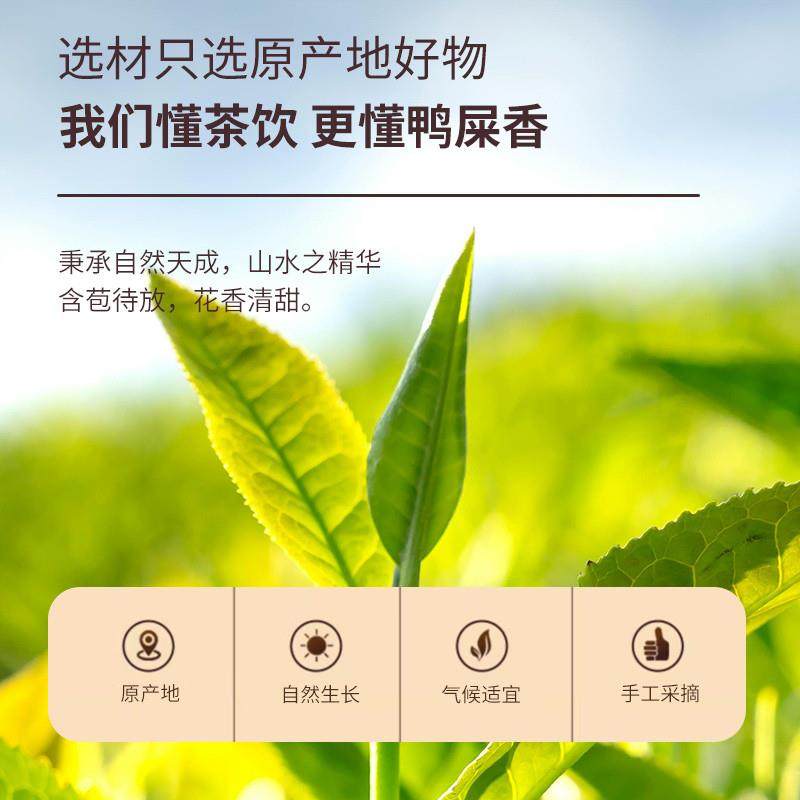 正宗好艺元素 鸭屎香柠檬茶奶茶店专用蜜兰香凤凰单枞茶叶底暴打