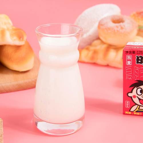 正宗牛奶125ml盒装整箱儿