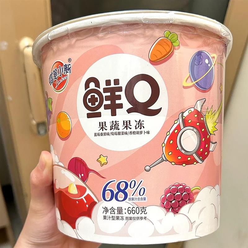 新日期小鲜桶660g/桶装鲜Q