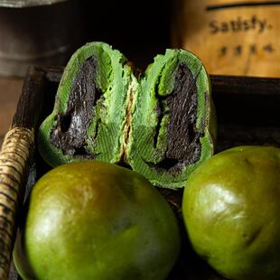 正宗杏柠果新薄皮手工手作碱水欧包糯叽叽+巴斯克健早餐面包零食