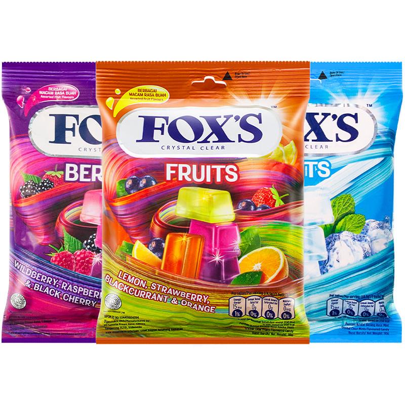 正宗FOXS水晶糖印尼进口霍