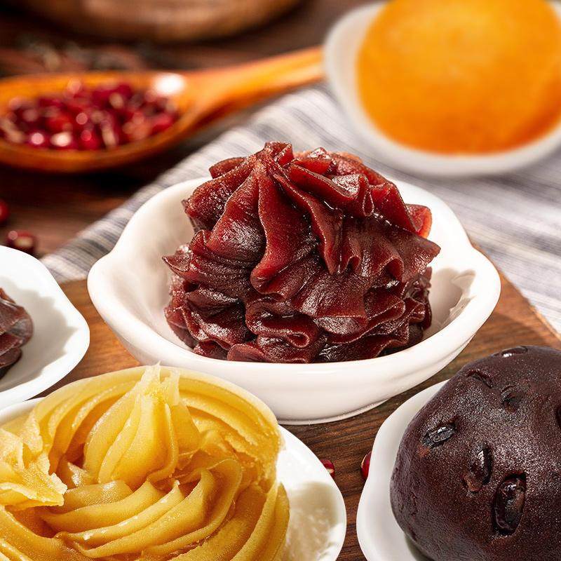 正宗月饼馅料500g 红豆沙馅白莲蓉五仁奶黄低糖材料凤梨冰皮