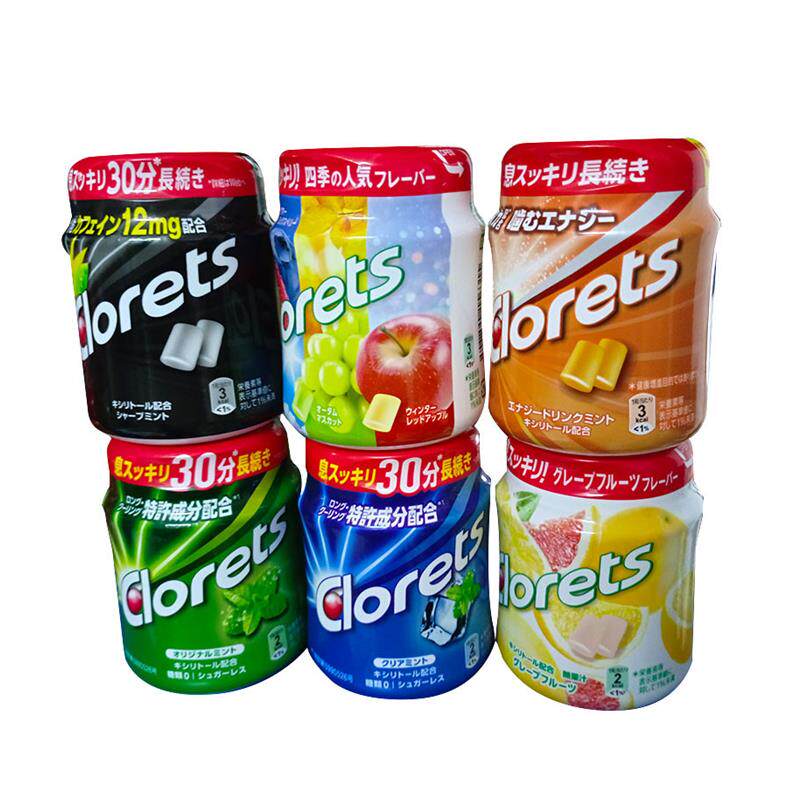 正宗日本clorets薄荷水果