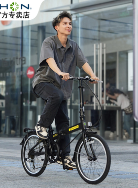 DAHON大行20寸6变速城市通勤折叠自行车成人男女式学生单车KBA061