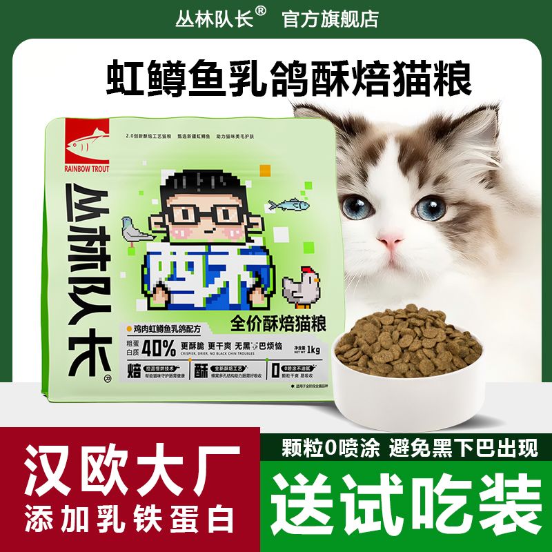 丛林队长新疆虹鳟鱼酥焙