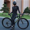 长裤 「秋冬新品 黑武士」公路连体骑行服远红外抗菌加绒保暖长袖