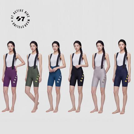 H7丨悦途·2026款男女款春夏长途级背带骑行短裤麒麟银标高密度