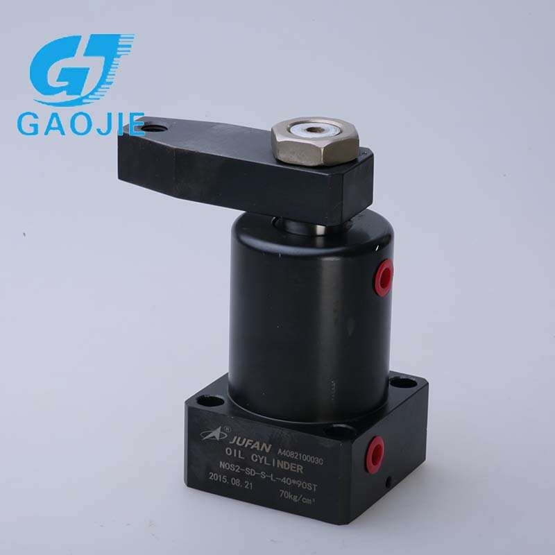 厂家供应君凡标准型转角缸NOS2系列回转夹紧转角下压气缸旋转90度